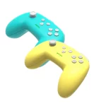 Switch Pro Bluetooth Wireless Game Controller NS Lite Mini Grip Dual Vibration Private Mold with Rubber Coating