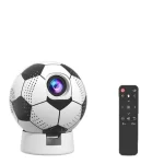 Cross-Border Portable Android Smart Projector 720P 4K Auto-Focus Screen Casting Home Office Projector