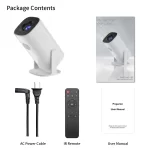 Cross-Border New Mini Portable Projector LCD Android Projector Indoor Ultra HD High-Quality Sound