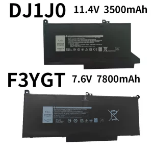 Laptop Battery Compatible with Dell DJ1J0 F3YGT Latitude 7280 7380 7480 7290