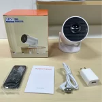 HY300mini Cross-Border Screen Sharing Home Mini Portable Projector HD Wireless and Wired Mobile Projector