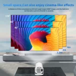 New Cross-Border HCS350 Projection Game Console 5G 1080P 2-in-1 HD 4K Projector H713 Version