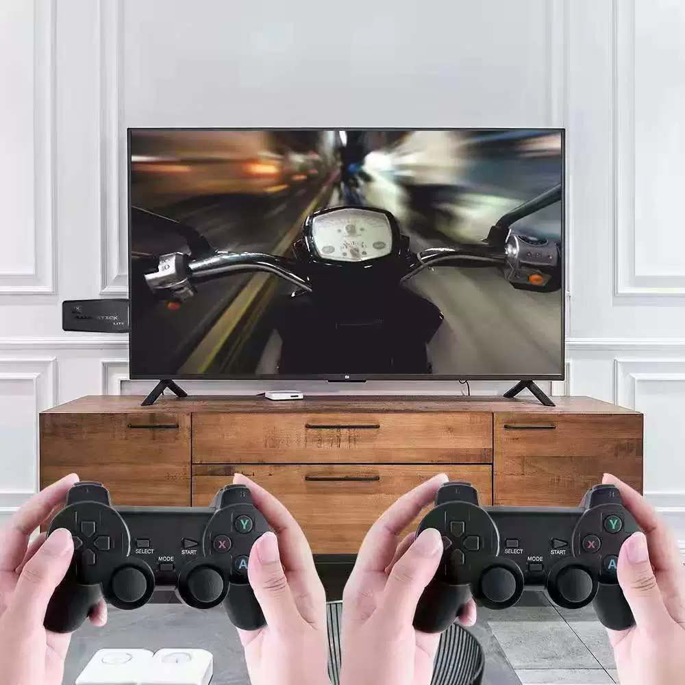 M8 Home TV Game Console Retro Classic Wireless Dual Controller HDMI HD Gaming System for Household and Cross-border Use