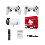 New Cross-Border HY300 Gaming Projector with Controller 720P HD Wireless Android 11 Game Controller
