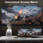 P30MAX Game Console Portable Smart Projector 720P 11 LCD Projector Supports HD