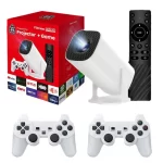 Cross-Border P30MAX Game Projector Android Allwinner H713 Supports 4K HD Projector Game Console Wholesale