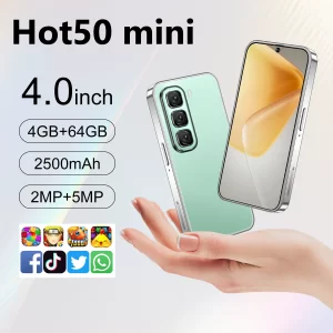 Mini New Hot50 Mini Cross-border Phone Android 8.1 Export Children’s Compact Smartphone