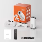 New Cross-Border Gaming Version Portable S40 Projector 4K Android 11 HD WIFI 1080P Home Gaming Console