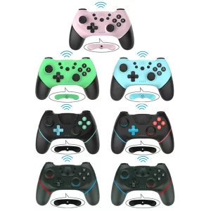 Switch PRO Wireless Bluetooth Game Controller with Macro Programming, Wake-up Vibration, and Gyroscope for Switch