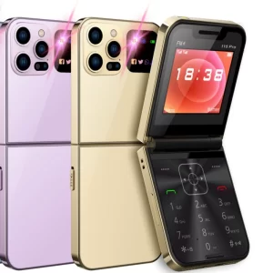 Cross-border Export Mobile i15 Pro Dual SIM Non-smart Flip Phone Keypad Elderly 2G Phone